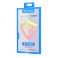 Zastitno staklo Staklena folija glass Privacy Teracell Titan 2.5D za iPhone 15 Plus crni.