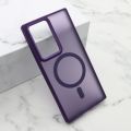 Futrola SILKY MAGSAFE II za Samsung Galaxy S23 Ultra ljubicasta (MS).