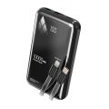 Power Bank baterija Moxom MX-PB153 super brzi PD20W QC18W SCP22.5W 10000mAh 3A crni (MS).