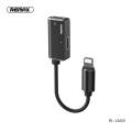 Adapter REMAX za punjenje iPhone RL-LA02i crni.