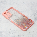 Futrola Frame Glitter za Samsung A135 Galaxy A13 4G roze.