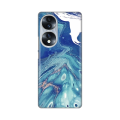 Silikonska futrola print za Huawei Honor 70 Blue Marble.