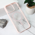 Futrola Magsafe Shining Camera za iPhone 15 Pro Max 6.7 roze.