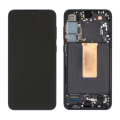 LCD Displej / ekran za Samsung S916B/Galaxy S23 Plus + touchscreen + frame Phantom Black Service Pack ORG/GH82-30477A.