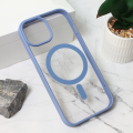 Futrola Magsafe Frame Color za iPhone 15 6.1 plava.