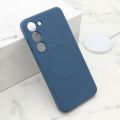 Futrola VELVET TOUCH MagSafe za Samsung S911B Galaxy S23 plava (MS).