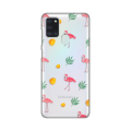 Silikonska futrola print Skin za Samsung A217F Galaxy A21s Flamingos.