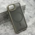 Futrola DARK DROP MagSafe za iPhone 16e siva (MS).