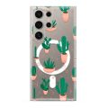 Futrola silikonska print MagSafe za Samsung S928 Galaxy S24 Ultra 5G cactus (MS).