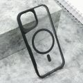 Futrola GRIP GUARD MagSafe za iPhone 15 crna (MS).