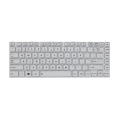 Tastatura za laptop Toshiba Satellite L800/L805/L830/L840/L845/C800/C800D bela.