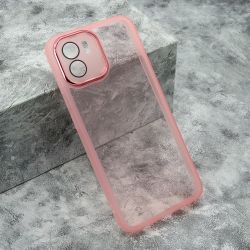 Futrola Transparent COLOR za Xiaomi Redmi A1/Redmi A2 roze (MS).