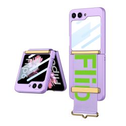 Futrola STRAP CASE za Samsung F741B Galaxy Z Flip 6 5G ljubicasta (MS).