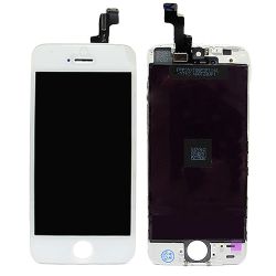 LCD Displej / ekran za Iphone 5S + touchscreen white high copy (MS).