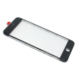 Staklo touchscreen-a za Iphone 7 PLUS sa frejmom + oca black (MS).