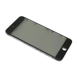 Staklo touchscreen-a za iPhone 6s Plus + frame + OCA stiker + polaroid ORG (Crown Quality) black (MS).