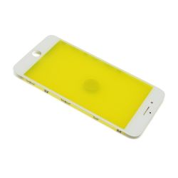 Staklo touchscreen-a za Iphone 8 Plus sa frejmom white (MS).
