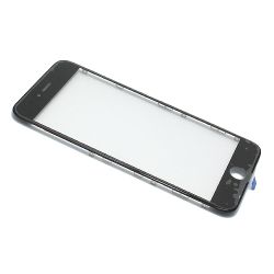 Staklo touchscreen-a za Iphone 6 PLUS sa frejmom black (MS).
