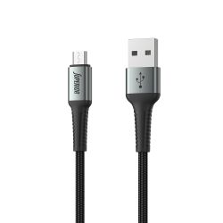 USB data kabl Superior SU-K104 Fast 12W 2.4A USB A na Micro 1m crni (MS).