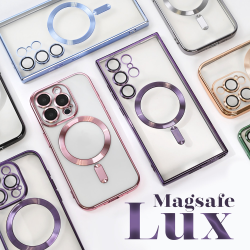 Futrola Magsafe Lux za Samsung S921B Galaxy S24 ljubicasta.