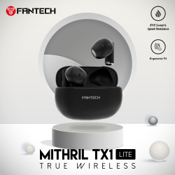 Bluetooth slusalice Fantech TX1 Lite Mithril crne.