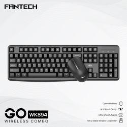 Combo mis tastatura wireless Fantech WK-894 crni.