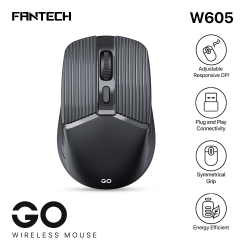 Mis Wireless Fantech W605 GO crni.