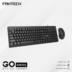 Combo mis i tastatura Fantech GO KM-103 crni.