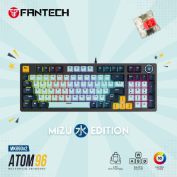 Tastatura Mehanicka Gaming Fantech MK890 RGB Atom MK96 SkyBlue (Red switch).