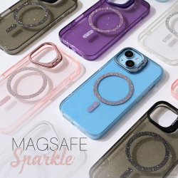 Futrola Magsafe Sparkle za iPhone 14 Pro crna.