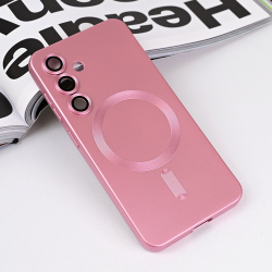 Futrola Magsafe Chrome za Samsung S921B Galaxy S24 roze.