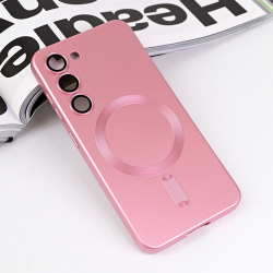 Futrola Magsafe Chrome za Samsung S911B Galaxy S23 5G roze.