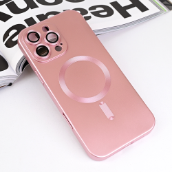 Futrola Magsafe Chrome za iPhone 16 Pro Max 6.9 roze.