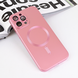 Futrola Magsafe Chrome za iPhone 13 Pro Max 6.7 roze.
