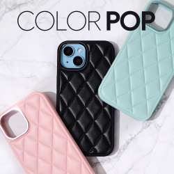 Futrola Color Pop za iPhone 16 Pro roze.