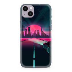 Futrola ultra tanki print providna NEON WAVE za iPhone 14 Plus (6.7) NW01 (MS).