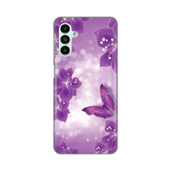 Silikonska futrola print za Samsung A136 Galaxy A13 5G/A047 Galaxy A04s Butterfly And Flowers.