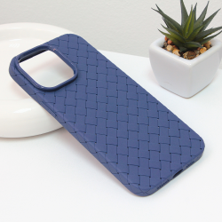 Futrola Weave case za iPhone 14 Pro Max 6.7 plava.