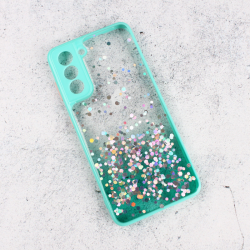 Futrola Frame Glitter za Samsung G991 Galaxy S21 mint.