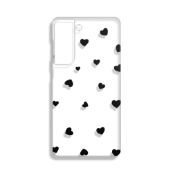 Silikonska futrola print Skin za Samsung Galaxy S22 5G Hearts.