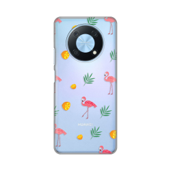 Silikonska futrola print Skin za Huawei Nova Y90 Flamingo.