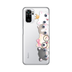 Silikonska futrola print Skin za Xiaomi Redmi Note 10 4G/10s Cats.