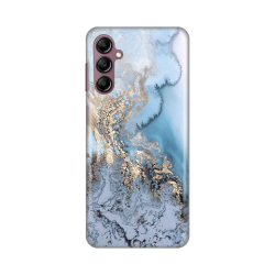 Silikonska futrola print za Samsung A146B Galaxy A14 4/5G Blue Gold Marble.