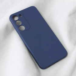 Futrola Teracell Soft Velvet za Samsung S916B Galaxy S23 Plus tamno plava.