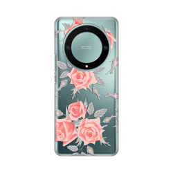 Silikonska futrola print Skin za Huawei Honor Magic 5 Lite Elegant Roses.