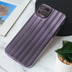 Futrola Shining Line za iPhone 14 Plus ljubicasta.