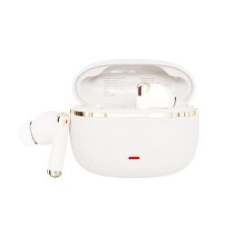 Slusalice bluetooth Moxom MX-TW77 ANC+ENC krem (MS).