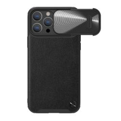 Futrola Nillkin Cam Shield Leather S za iPhone 14 Pro (6.1) crna (MS).