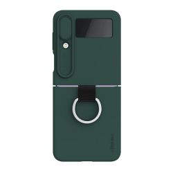 Futrola Nillkin Cam Shield Silky za Samsung F721B Samsung F721 Galaxy Z Flip 4 zelena (MS).