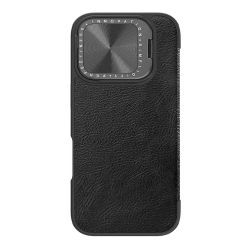 Futrola NILLKIN QIN Pro za iPhone 16 Pro Max (6.9) crna (MS).